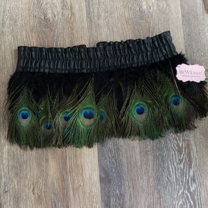 Peacock costume skirt